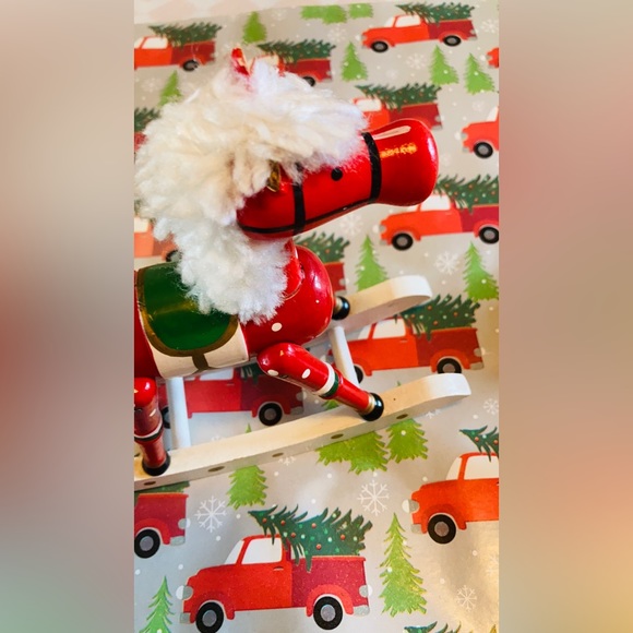 ❄️🖤❄️❤️  a lil bit worn Vintage Xmas Decor ❄️🖤❄️❤️ - Picture 4 of 8